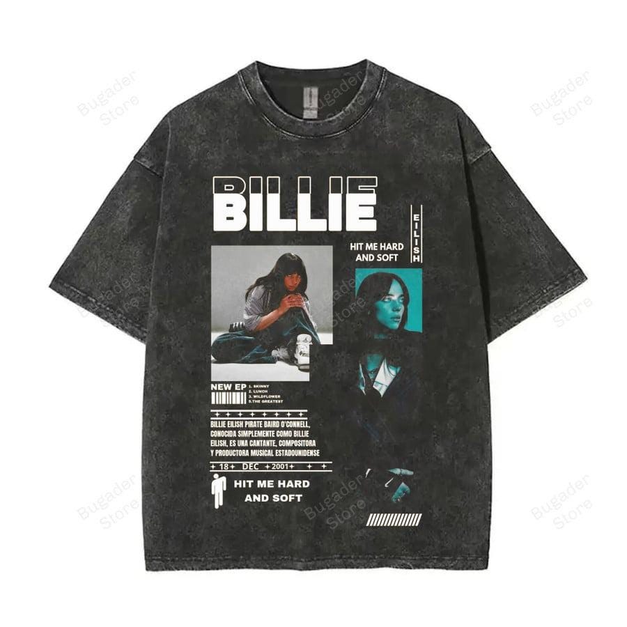 Billie Eilish Hit Me Hard And Soft Tシャツ Amazon.com: Official Billie Eilish HIT ME HARD AND SOFT