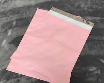 25 9x12 PALE PINK  Poly Mailers Self Sealing Envelopes Shipping Bags