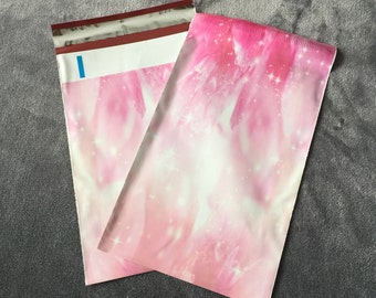 50 6x9  Pink Peony Poly Mailers Envelopes Shipping Bags