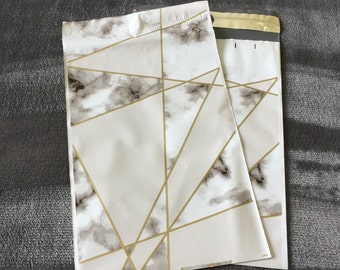 50 6x9 MARBLE Poly Mailers Envelopes Shipping Bags