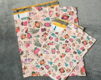 100 6x9 and 10x13 RABBITS Poly Mailers 50 each Self Sealing Envelopes Shipping Bags Easter Bunnies