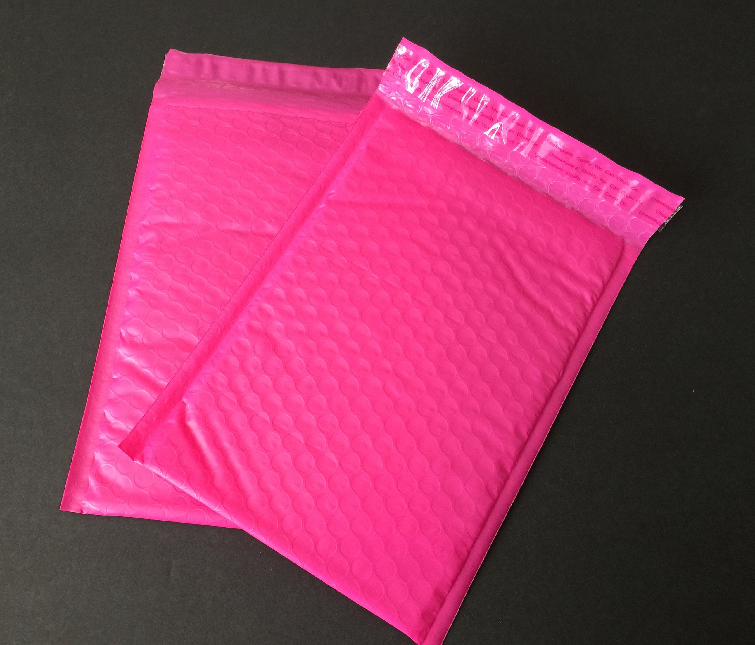 25 6x9 Hot Pink Bubble Mailers Size 0 Self Sealing Shipping Etsy