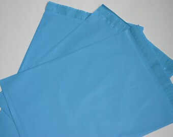 20 12x15.5 Poly Mailers BLUE Self Sealing Envelopes Shipping Bags Spring Easter