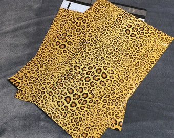 100 10x13 LEOPARD  Poly Mailers Envelopes Shipping Bags
