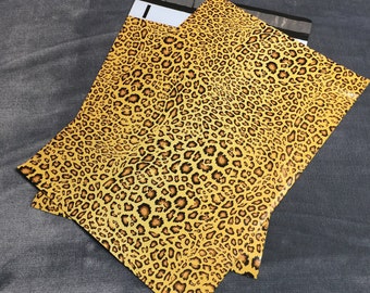20 14x17 LEOPARD  Poly Mailers Envelopes Shipping Bags