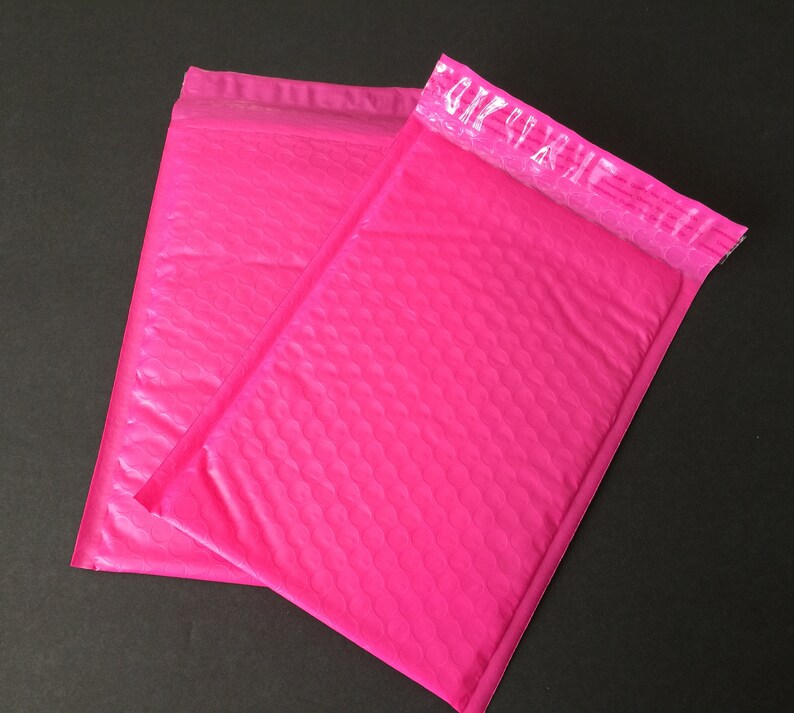 100 6x9 Pink Bubble Mailers Size 0 Self Sealing Shipping Etsy