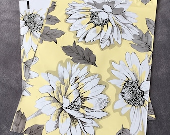 50 14x17 SUNFLOWER Poly Mailers Shipping Bags Envelopes