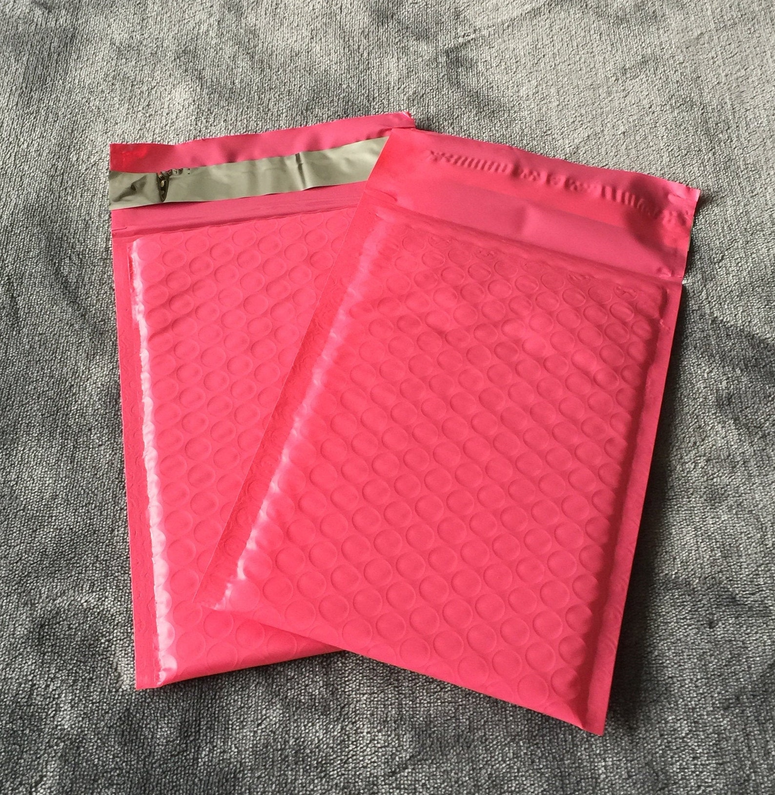 50 4x8 PINK Bubble Mailers Size 000 Self Sealing Shipping Etsy