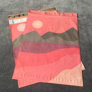 25 12x15.5 SEDONA MOUNTAINS Poly Mailers Envelopes Shipping Bags