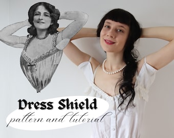Dress Shield Pattern and Tutorial