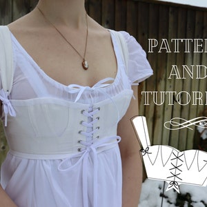 PDF Regency Short Stays Schnittmuster und Anleitung