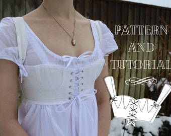 PDF Regency Short Stays Pattern and Tutorial