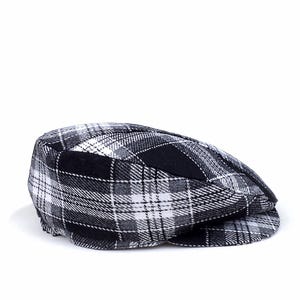 Flat cap, newsboy cap, wool, size 54-57