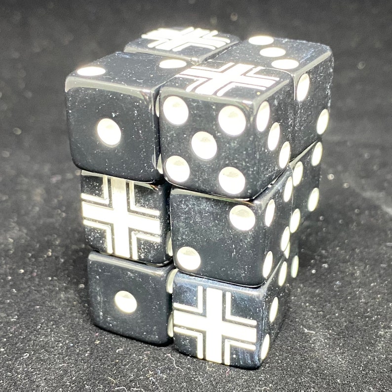 WWII Dice Allied German Soviet Dice 16mm suitable for Bolt Etsy
