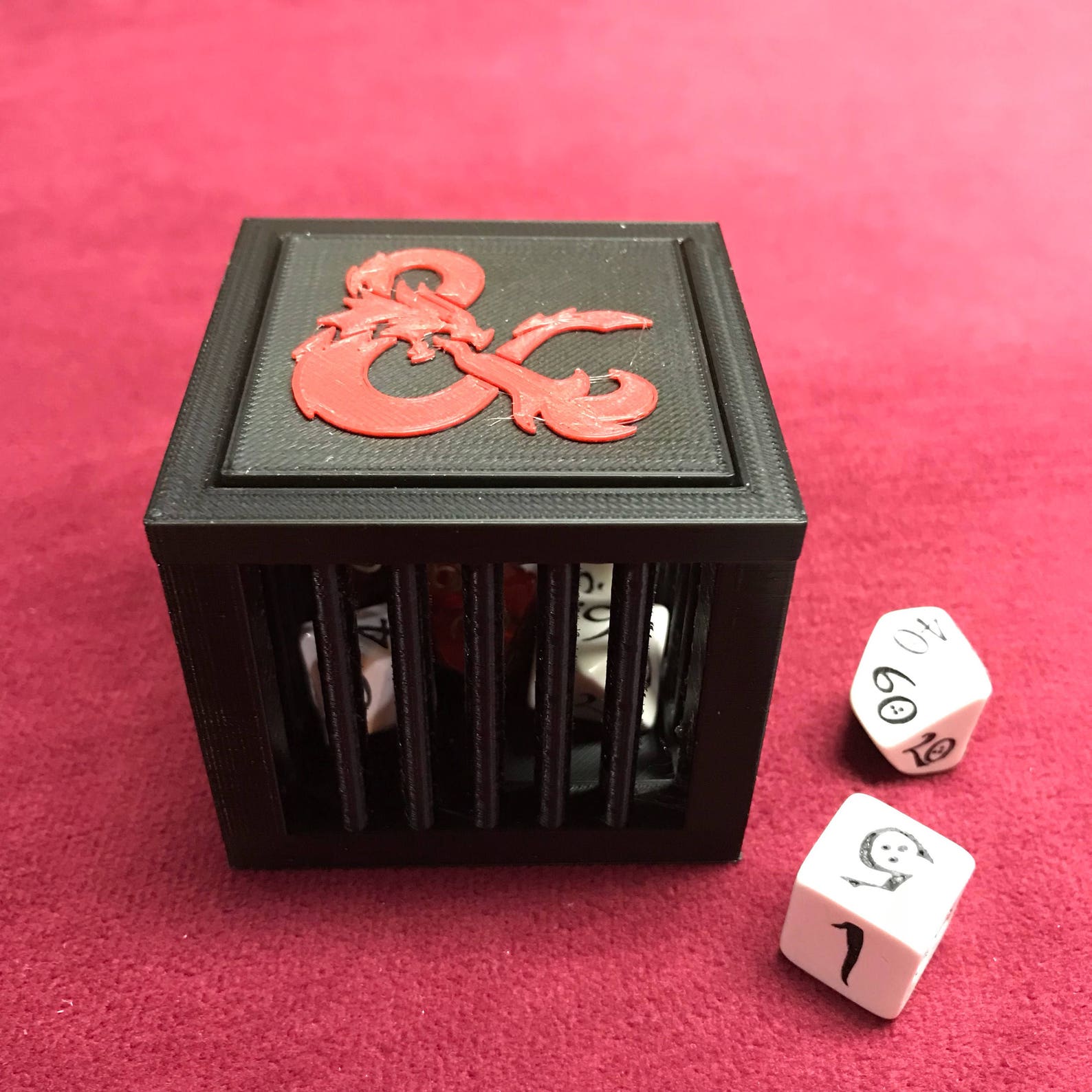 Dice Jail Prison for Misbehaving Dice 3D Printed Fits 836 Etsy