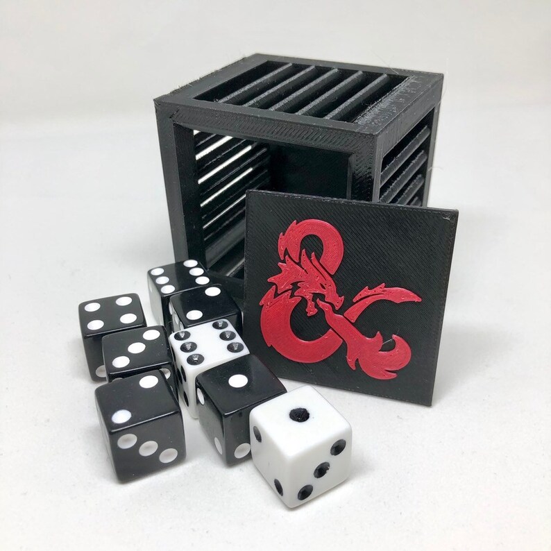 Dice Jail Prison for Misbehaving Dice 3D Printed Fits 836 Etsy
