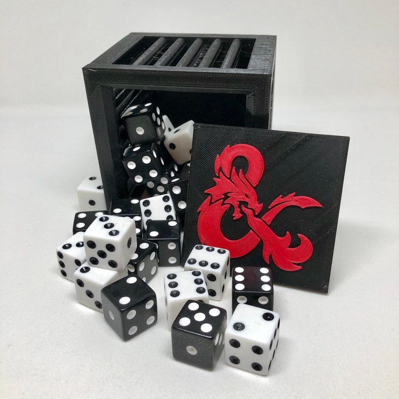 Dice Jail. 3d Printed dice Case. Slice and dice 3.0