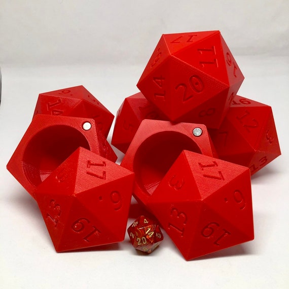 Die of Holding DnD Dice Box Fits 13 D6 Dice DnD Dice Box Dice Container