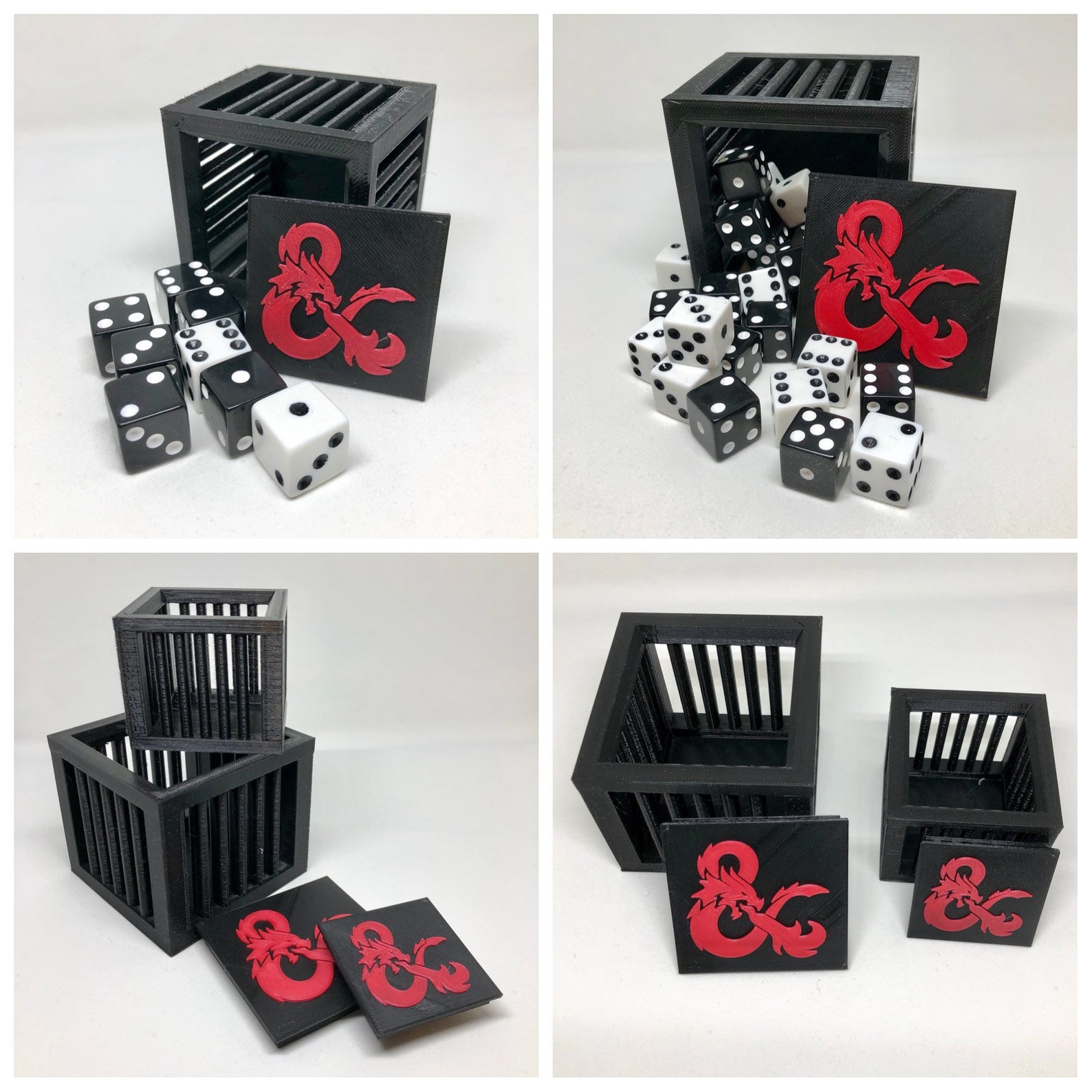 Dice Jail Prison for Misbehaving Dice 3D Printed Fits 836 Etsy
