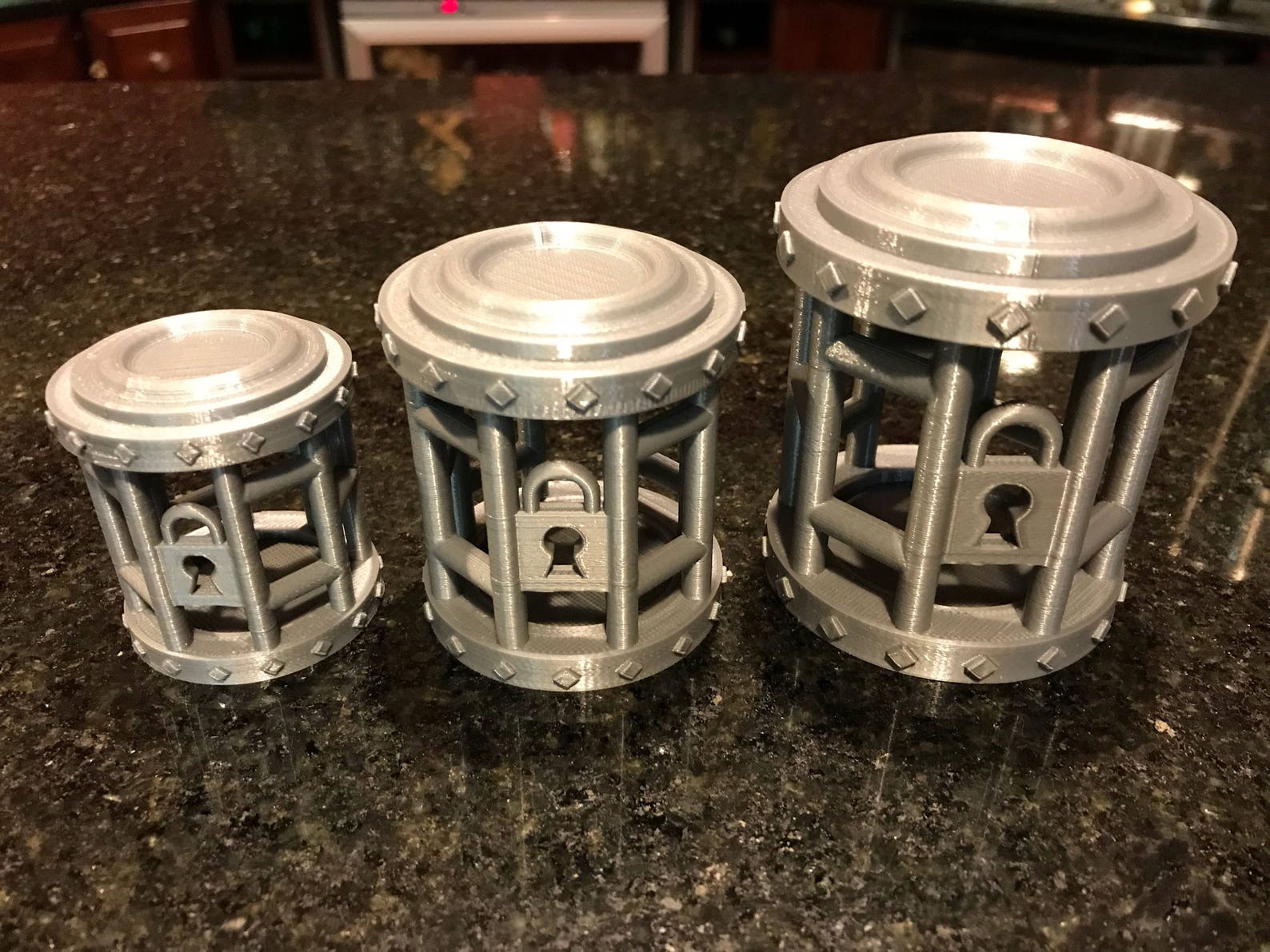 Dice Jail Prison for Misbehaving Dice Round 3 Sizes 2 to Etsy