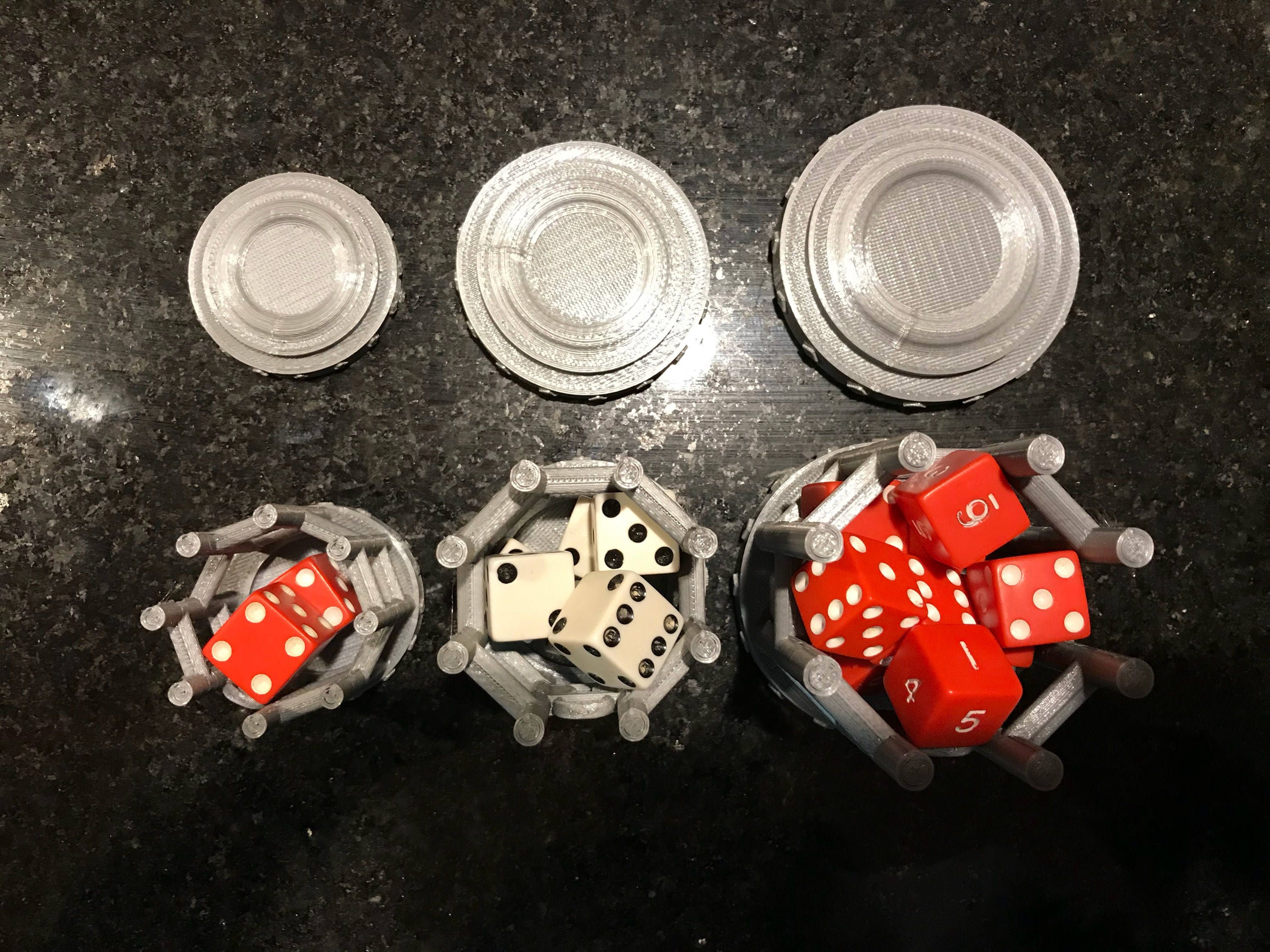 Dice Jail Prison for Misbehaving Dice Round 3 Sizes 2 to Etsy
