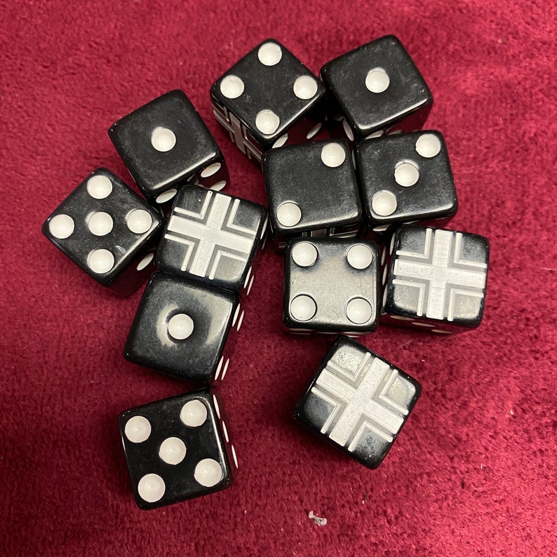 WWII Dice Allied German Soviet Dice 16mm suitable for Bolt Etsy