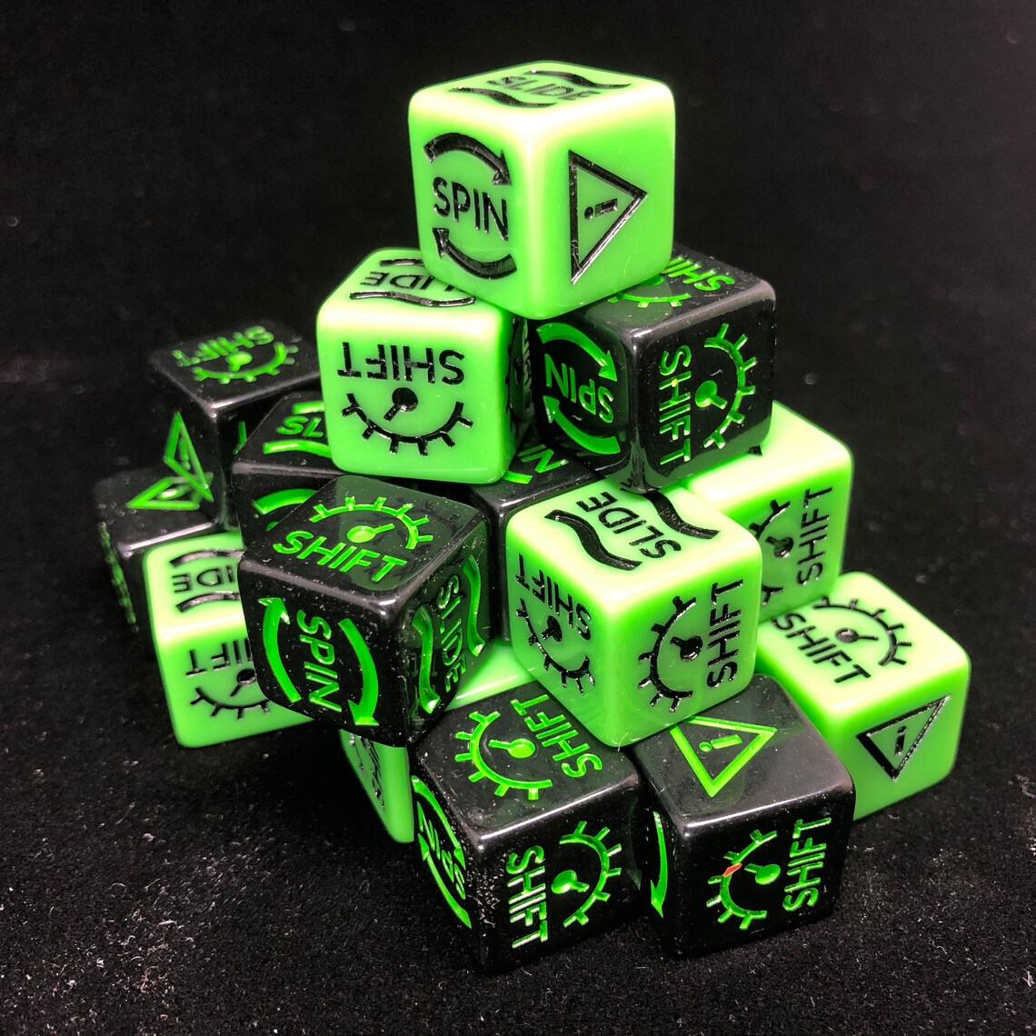 12x Gaslands Skid Dice Shift / Slide / Hazard / Skid Dice Etsy