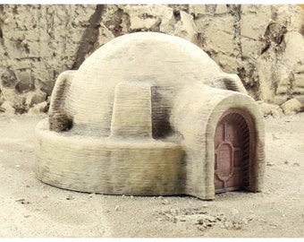 FACTORY SECONDS - Desert Tatooine Round House For Star Wars Legion in 28mm 32mm scale