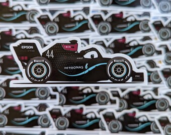 Mercedes W11 (44 Hamilton) Sticker