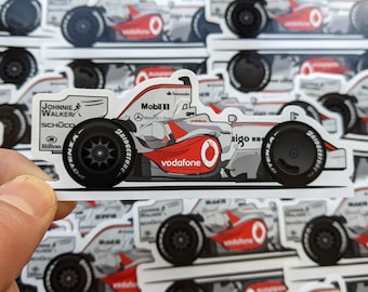 McLaren MP4/23 (Hamilton) Formula 1 car sticker