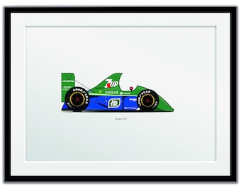 Jordan 191 Poster A4 & A3