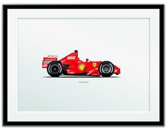 Ferrari F2007 Poster A4 & A3