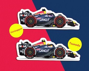 2025 Red Racing Bull RB21 Sticker Decal
