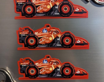 Ferrari SF24 (LeClerc) Formula 1 car Magnet 2024
