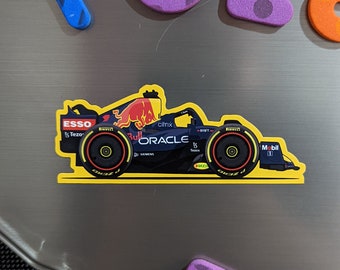 Red Bull RB18 (Verstappen & Perez) Formula 1 car Magnet