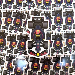 2022 Formula 1 car stickers - Hamilton, Russell, Verstappen, Perez, Vettel, Sainz, Leclerc, Norris, Ricciardo