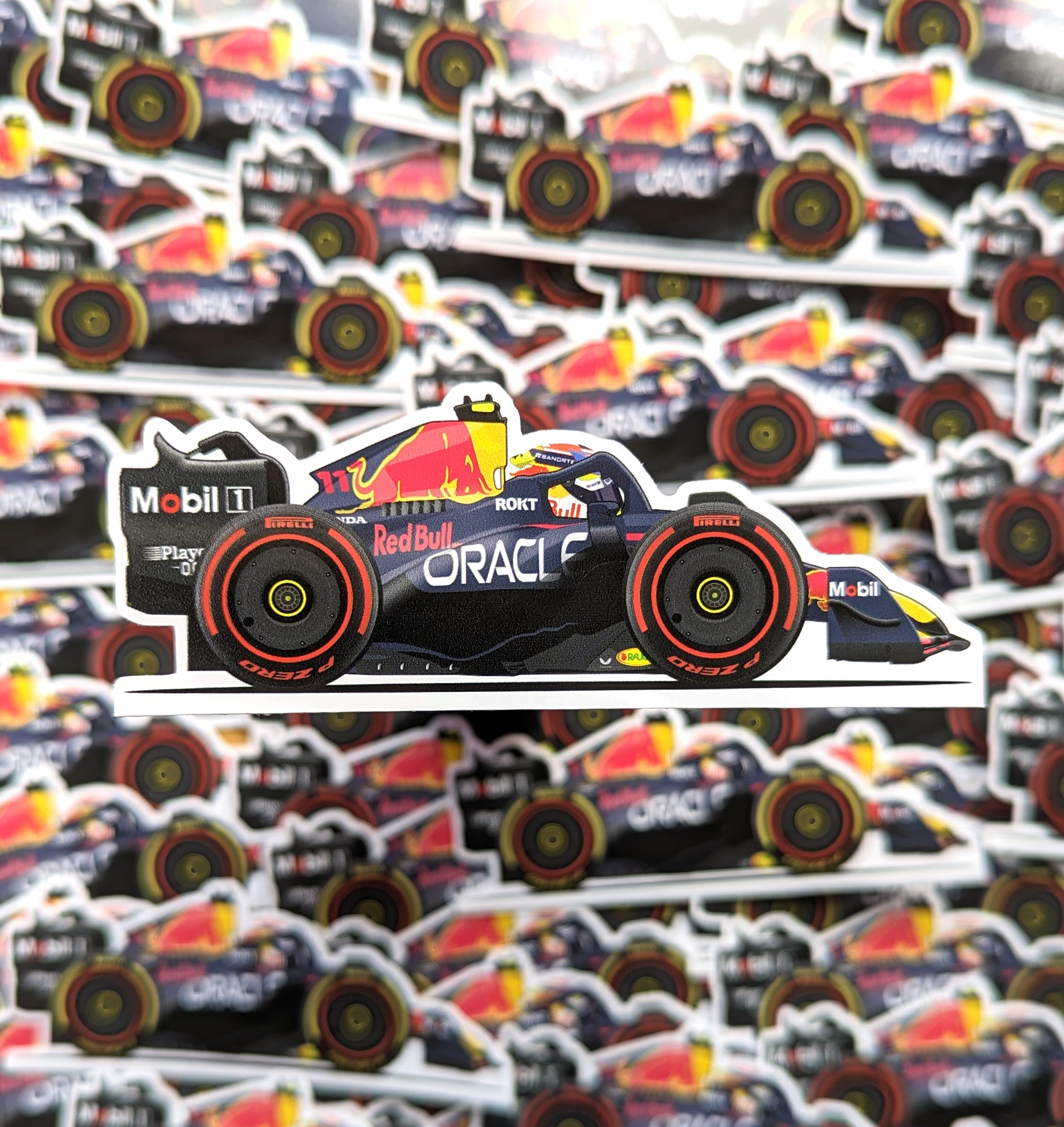 Red Bull Racing Team Decals / Stickers