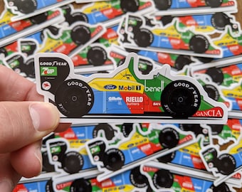 Benetton B189 Formula 1 car Sticker