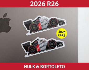 2026 Audi R26 (Hulkenberg/Bortoleto) Sticker Decal
