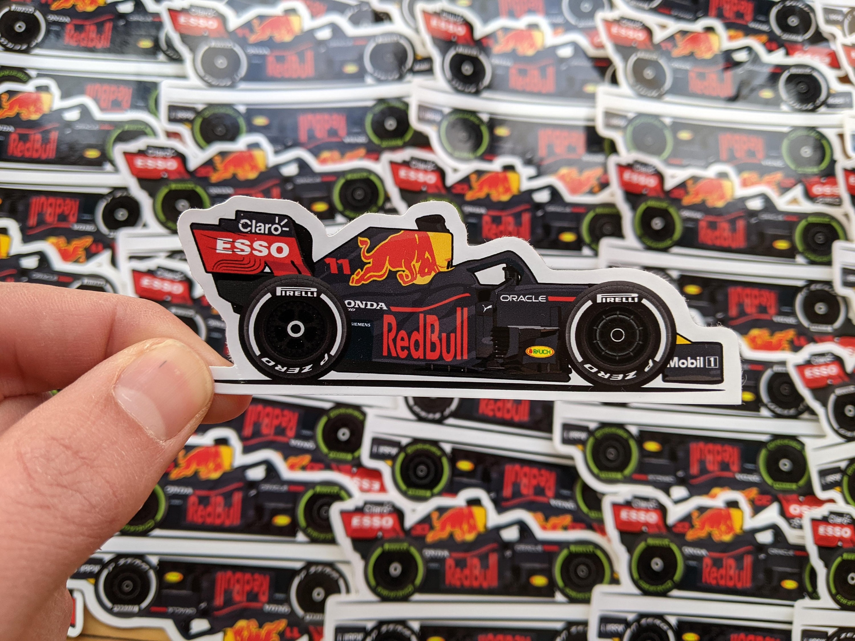 Red Bull RB16B Sticker Etsy UK