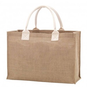 Burlap tote, burlap bag, monogrammed tote image 3