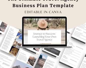 Travel Agency Guide: Travel Agency Business Plan, Marketing Strategies, Small Business, Digital Download