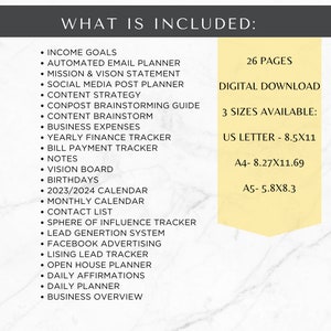 Real estate manager marketing plan