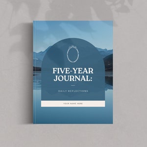 Digital 5-Year Journal & Memory Book, One Line a Day, Goodnotes Daily Diary