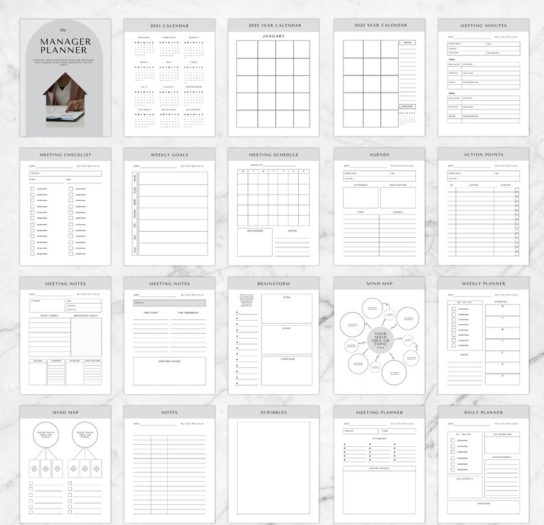 Realtor Daily Routine 2024/2025 Real Estate Agent Planner Real Estate Manager Planner Realtor ...