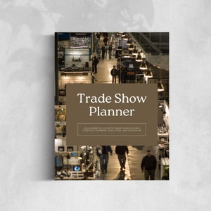 Editable Canva Trade Show Planner, Craft Show Checklist, Market Stall Template, Creative Business, Digital Download