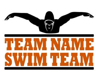 swim team svg, swim team mom svg, swim team shirt, SVG, DXF, EPS, Ai design, cutting files Silhouette Studio Cricut Design space High School