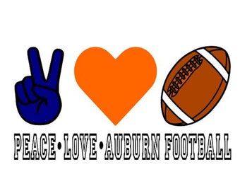 Auburn Svg Etsy
