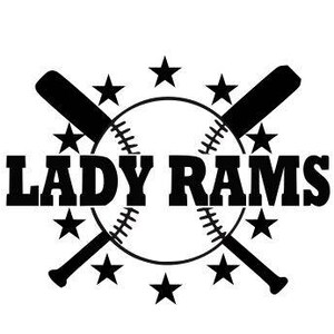 Lady Rams svg, Rams Softball svg, rams design svg, rams cut file svg rams team svg softball cut file softball team svg files for cricut