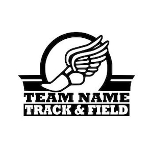 Track and field,Track and field svg,High School Track and field Team,Svg, Dxf, Eps, Ai Silhouette Studio Cricut Design space Cut Files Sport